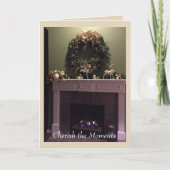 "クリスマスカード" 5 x 7挨拶状 シーズンカード (正面)