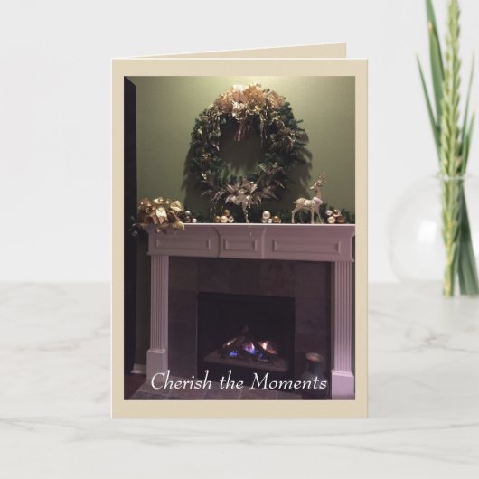 "クリスマスカード" 5 x 7挨拶状 シーズンカード (正面)