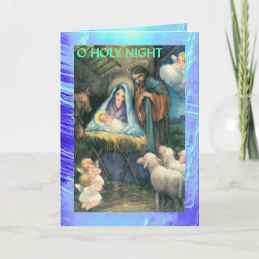 クリスマスカード – 8 of 9 -ビクトリアン出生 (正面)