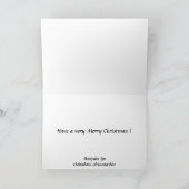 クリスマスカード – Cheltenham, Gloucestershire (内部)