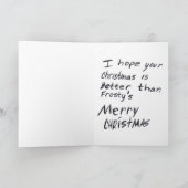 クリスマスカード: D シーズンカード (内部)