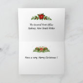 クリスマスカード – GPO、シドニー、NSW、オーストラリア (内部)