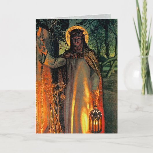 クリスマスカード – Light of the World by W.H.狩り (正面)