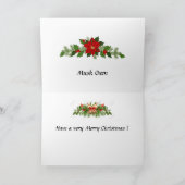 クリスマスカード – Musk Oxen (内部)