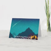 クリスマスカード- nの英雄の星。ローリヒ シーズンカード (裏面)