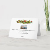 クリスマスカード – Penzance from Newlyn (裏面)