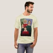 クリスマスカード Tシャツ (正面フル)
