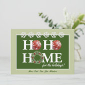 クリスマスカーパーソナライズされたドの家 (スタンド正面)