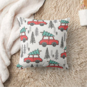 クリスマスカーピロー！ クッション (ブランケット)