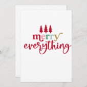 クリスマスカーメリード シーズンカード (正面/裏面)