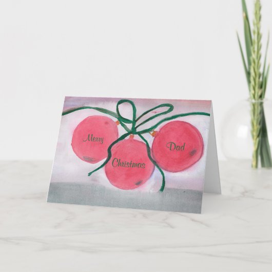 クリスマスカーメリード,パパ,クリスマス シーズンカード (正面)