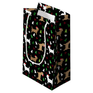 クリスマスカーンテリアードッドライデイツリー スモールペーパーバッグ