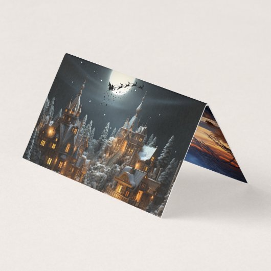 クリスマスカー伝統的ド (裏面)