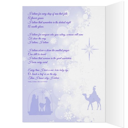 クリスマスカー信じド：  (内側 (左))