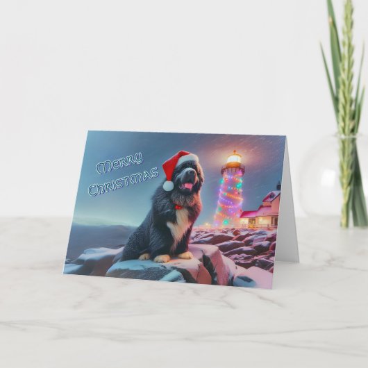 クリスマスカー飾ド用のNew by Light House シーズンカード (正面)