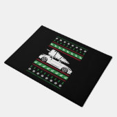 クリスマスカー ドアマット (アングル)