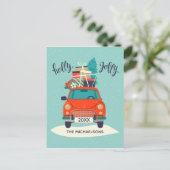 クリスマスカー |ホリデーカード シーズンポストカード (スタンド正面)