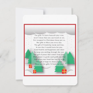 クリスマスカ子供へード シーズンカード