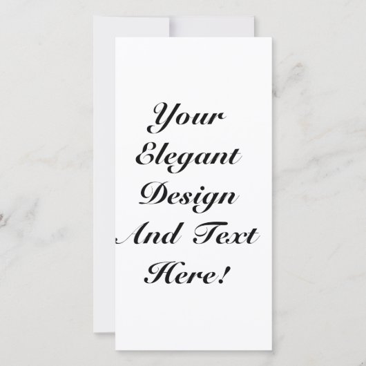 クリスマスカ空白のードフラットホリデーカード シーズンカード (正面)