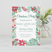 クリスマスガーデン | パーティの招待状 招待状 (スタンド正面)