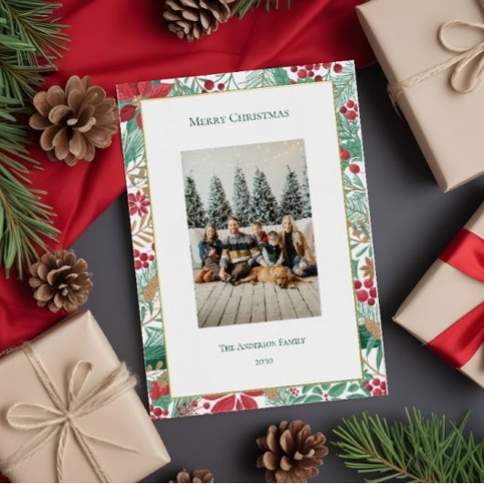 クリスマスガーデン | 箔シーズンカード