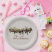 クリスマスガーランドと射撃、 発砲スターズ ペーパープレート (パーティー)