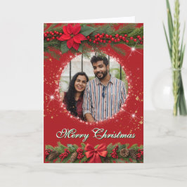 クリスマスガーランドの写真 シーズンカード