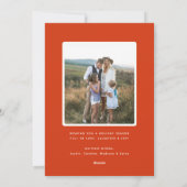 クリスマスガーランドの写真 シーズンカード (裏面)