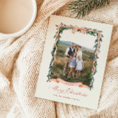 クリスマスガーランドの写真 シーズンカード