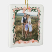 クリスマスガーランドの写真 セラミックオーナメント (右)