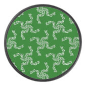 クリスマスガーランドグリーン、クリスマスデコレーション アイスホッケーパック (正面)