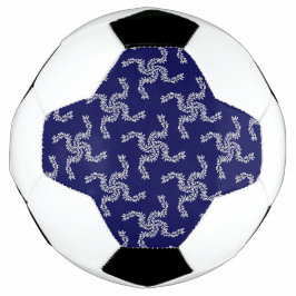 クリスマスガーランドブルー，クリスマスデコレーション，クリスマス サッカーボール