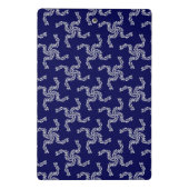 クリスマスガーランドブルー，クリスマスデコレーション，クリスマス ミニクリップボード (裏面)