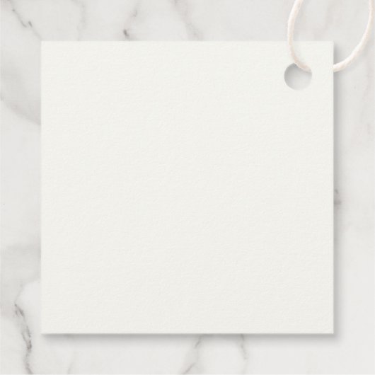 クリスマスガーランドホリデーフレームギフトラベル フェイバータグ (裏面)