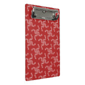 クリスマスガーランドレッド、クリスマスデコレーション、クリスマス ミニクリップボード (アングル)