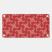 クリスマスガーランドレッド、クリスマスデコレーション、クリスマス 横断幕 (横)