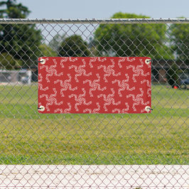 クリスマスガーランドレッド、クリスマスデコレーション、クリスマス 横断幕