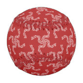 クリスマスガーランドレッド、クリスマスデコレーション、クリスマス 野球ボール (裏面)