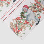 クリスマスガーランドヴィンテージガールピネコーンベリー 薄葉紙 (詳細)