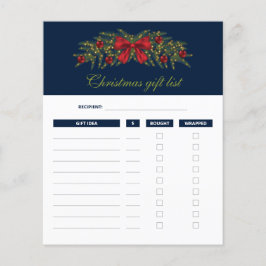 クリスマスガーランド – クリスマスギフトリストのプラン