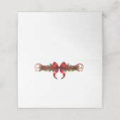 クリスマスガーランド プレイスカード (外部開封)