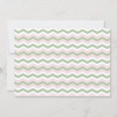 クリスマスガールベイビーシャワー招待状 招待状 (裏面)