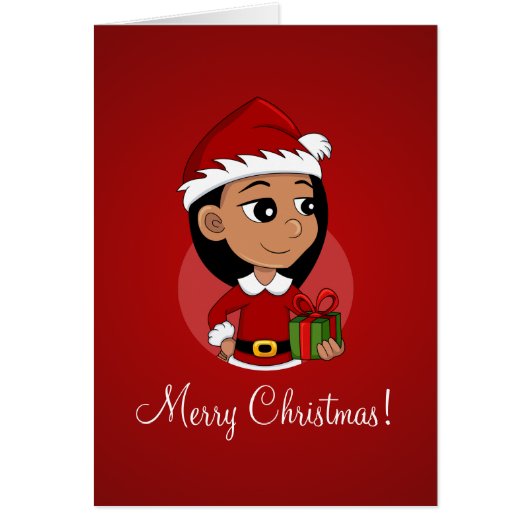 クリスマスガール漫画 (正面)