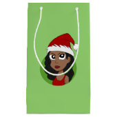 クリスマスガール漫画 スモールペーパーバッグ (正面)