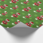 クリスマスガール漫画 ラッピングペーパー (角)