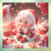 クリスマスガール ウィンドウサイン (シート3)