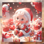 クリスマスガール ウィンドウサイン (シート2)