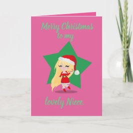 クリスマスガール。 シーズンカード