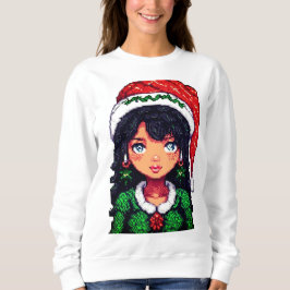 クリスマスガール トレーナー スウェットシャツ
