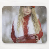 クリスマスガール マウスパッド (正面)
